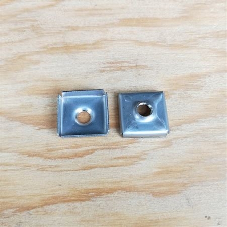 不锈钢19mm方管内套牙链接管内链接螺丝置物架鞋架内置螺丝配件