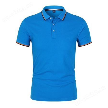休闲长绒棉T恤POLO衫，夏季工衣透气款，厂服订做免费打样打LOGO