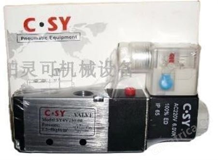 全新C.SY VALVE 电磁阀 气动阀 MODEL SY4M210-08 AC220V DC24V