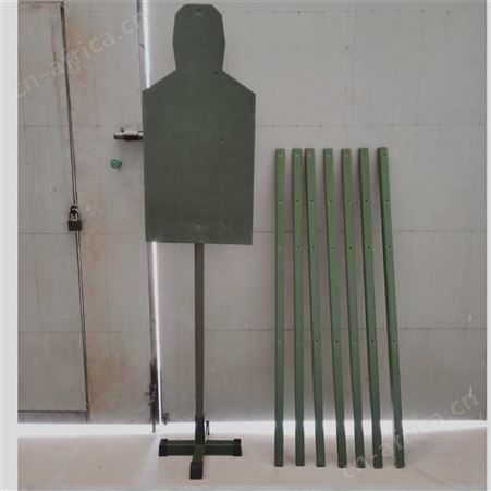 训练导电靶板靶杆 胸环半身全身侧身靶通用型靶杆