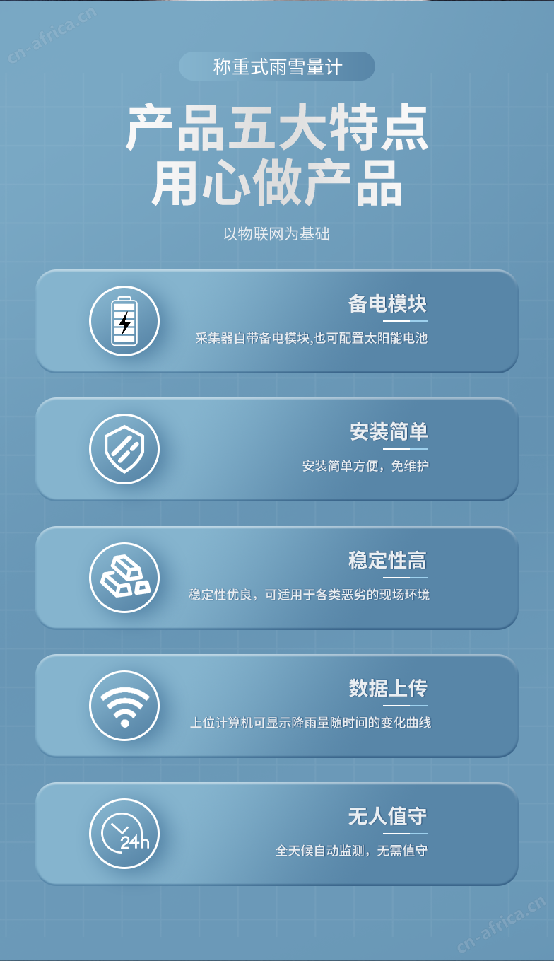 称重式雪量计