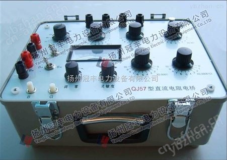 运用QJ31型携带式直流单双臂两用电桥