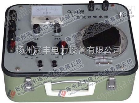 运用QJ31型携带式直流单双臂两用电桥