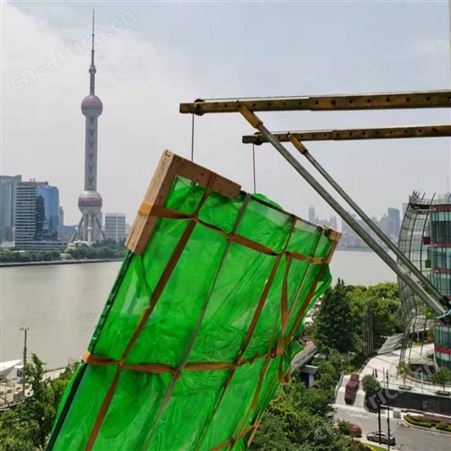 上海宝山家具吊装上楼公司 顾村吊沙发床垫 高层吊大门窗玻璃入户