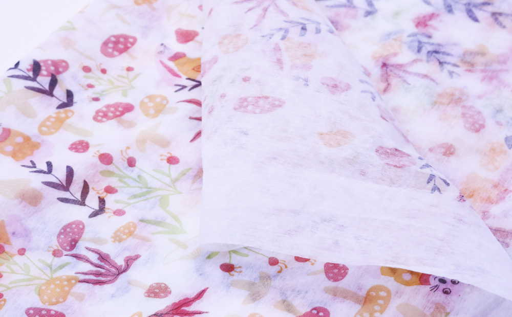 水性油墨印无纺布