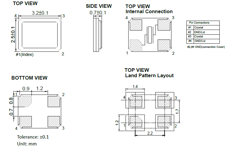 8MHz晶振的作用、电气参数及封装尺寸 8MHz晶振的作用、电气参数及封装尺寸
